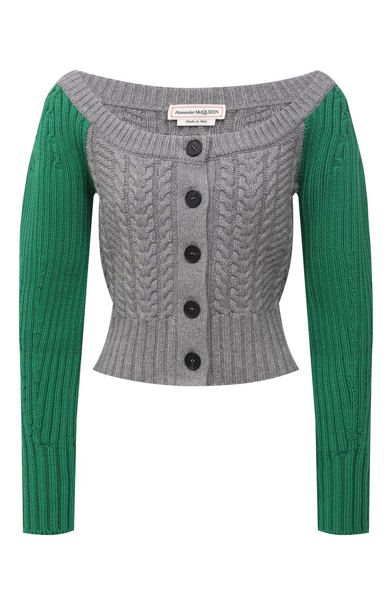 Кардиган из шерсти и кашемира ALEXANDER MCQUEEN, арт. 667787/Q1AVF, фото 1