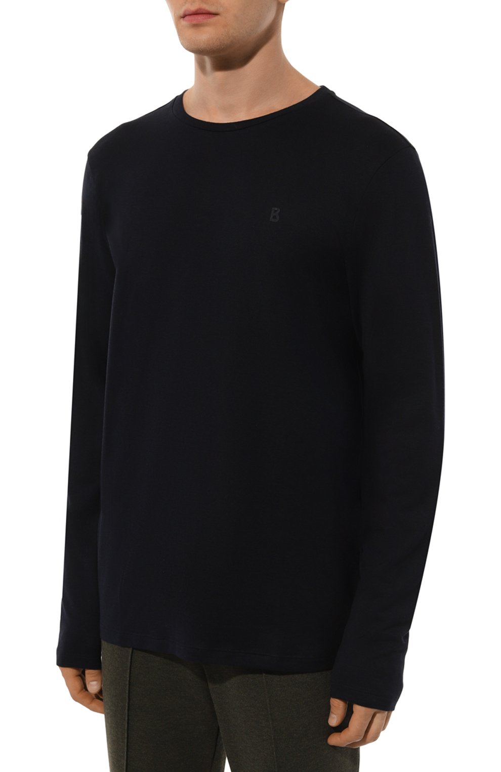 Лонгслив BOGNER темно-синего цвета по цене 21400 руб., арт. 58238510, фото 3 Лонгслив BOGNER, арт. 58238510, фото 3