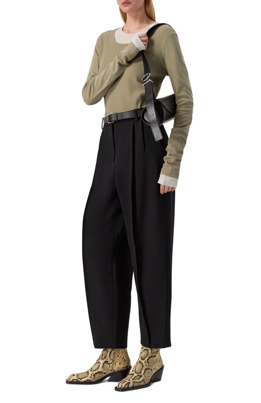 Сумка Cannolo small Jil Sander J07WD0023-P5355 Чёрный  J07WD0023-P5355 Фото 7