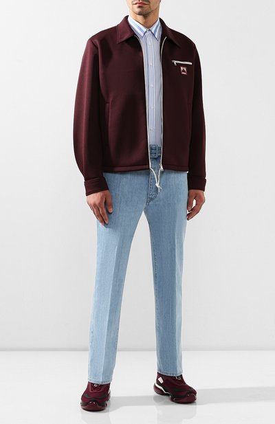 Джинсы PRADA голубого цвета по цене 77000 руб., арт. GEP291-1TPJ-F0BAU, фото 2 Джинсы PRADA, арт. GEP291-1TPJ-F0BAU, фото 2