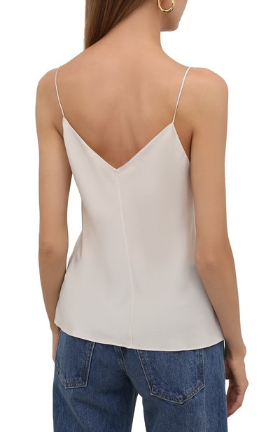 Шелковый топ THE ROW, арт. 4374W1099, фото 4