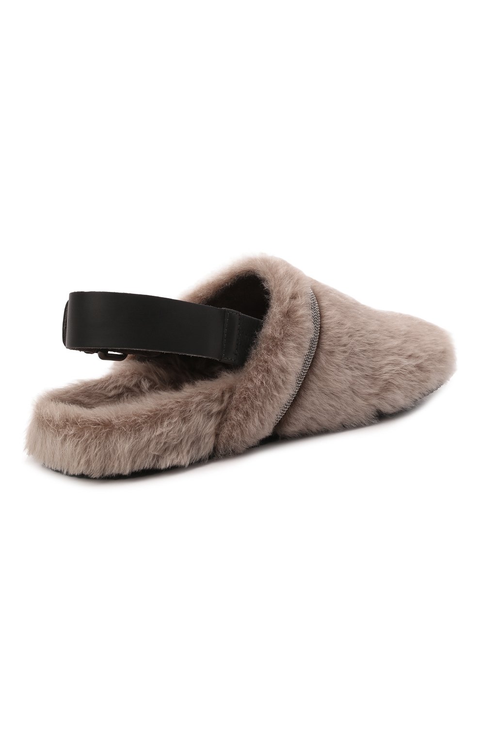 Меховые сабо BRUNELLO CUCINELLI, арт. MZRAG2105, фото 5