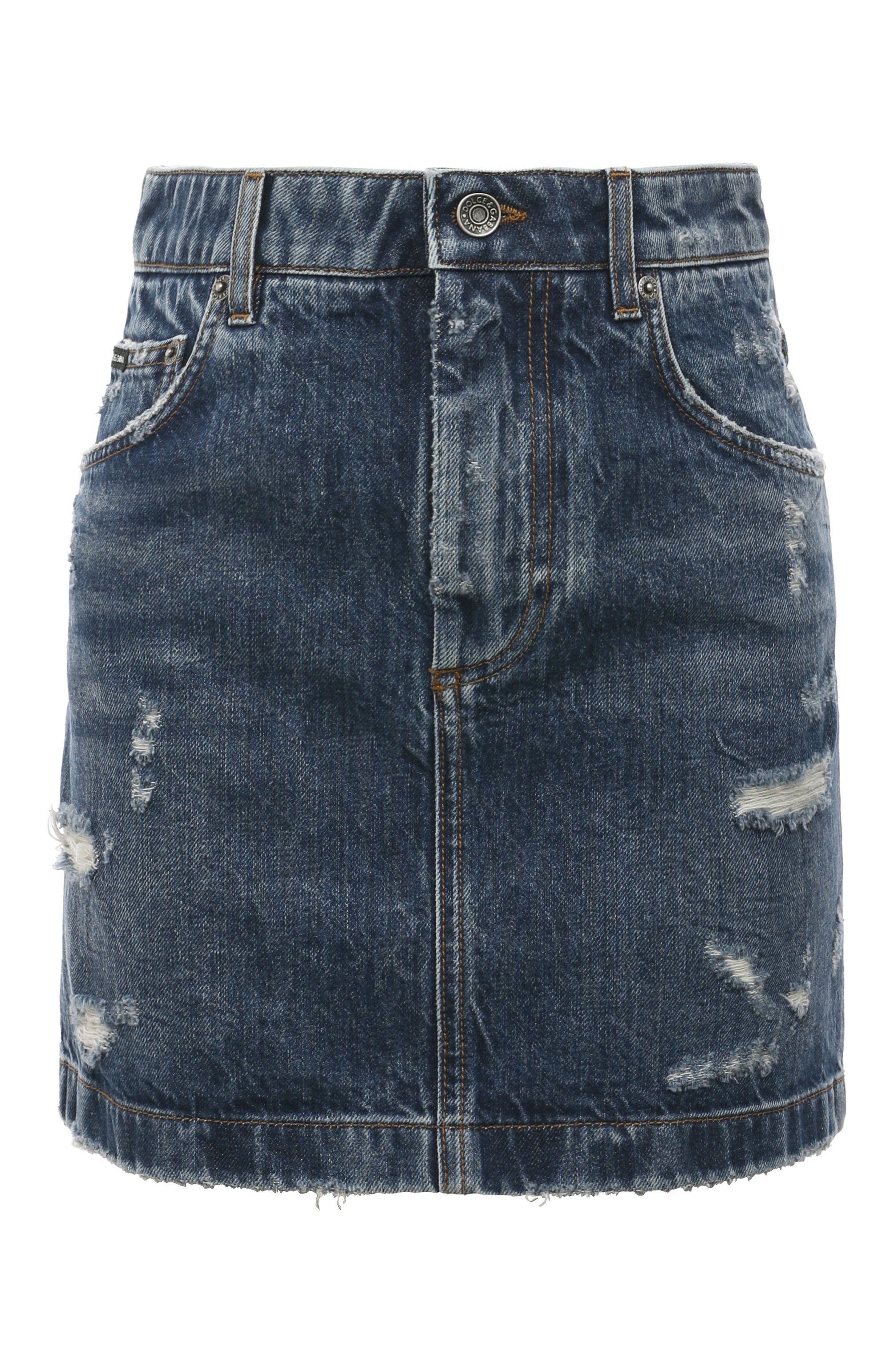 Джинсовая юбка DOLCE & GABBANA, арт. F4CPKD/G8KR1, фото 1