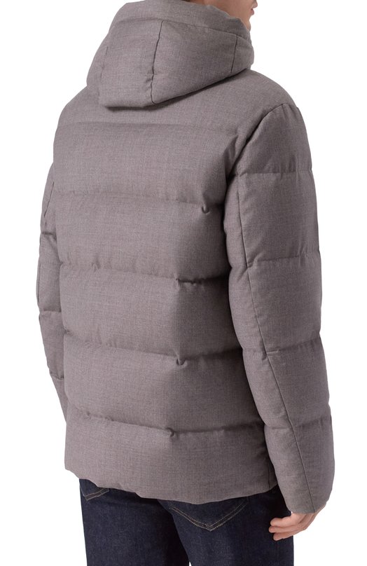 Шерстяной пуховик Duno VIRTUS/B0LZAN0 Серый  VIRTUS/B0LZAN0 Фото 4