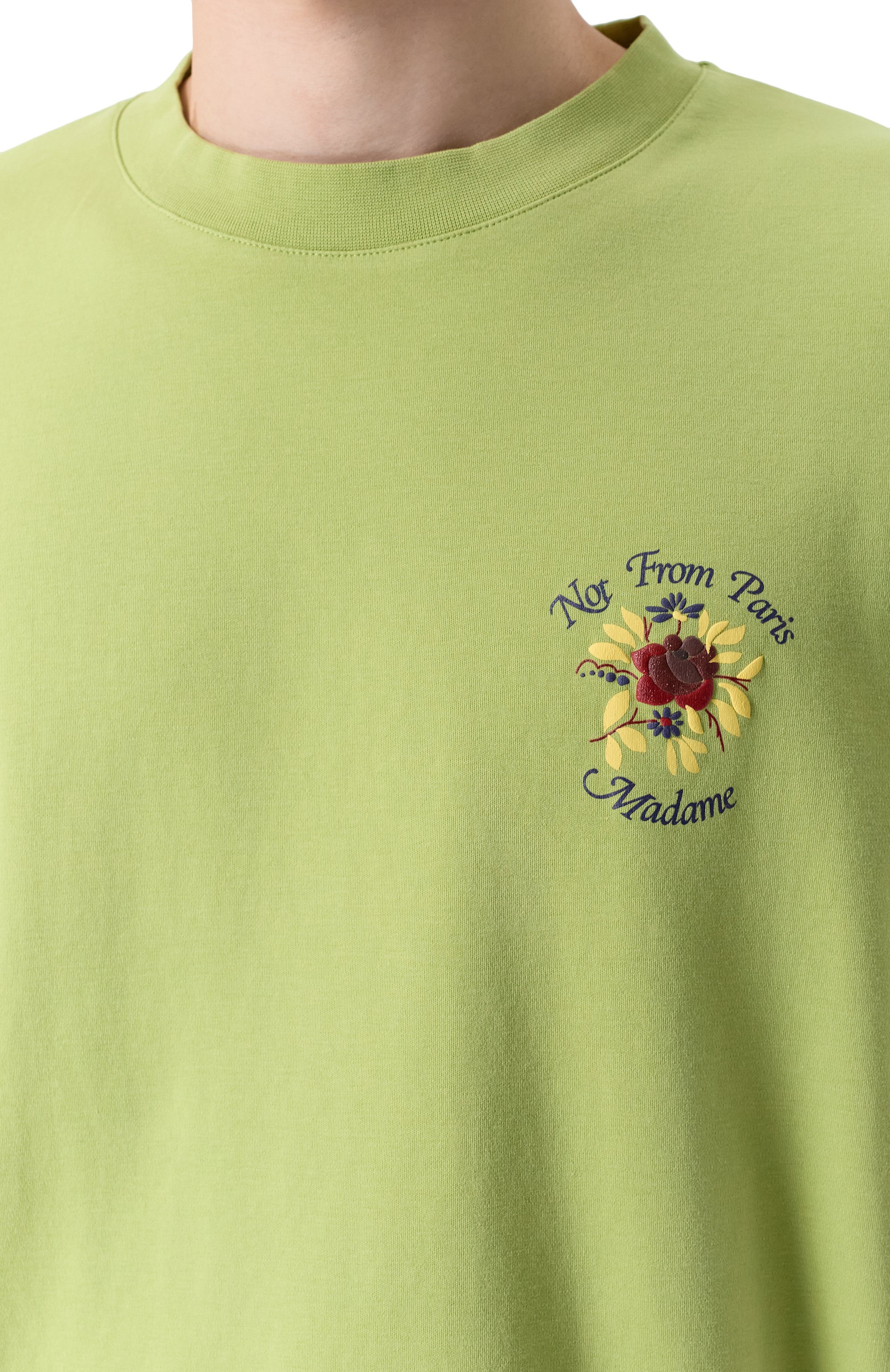 Хлопковая футболка DROLE DE MONSIEUR, арт. J-TS210-C0002-L0L, фото 5