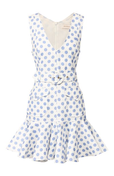 Женское льняное платье ZIMMERMANN, арт. 7604DSUP