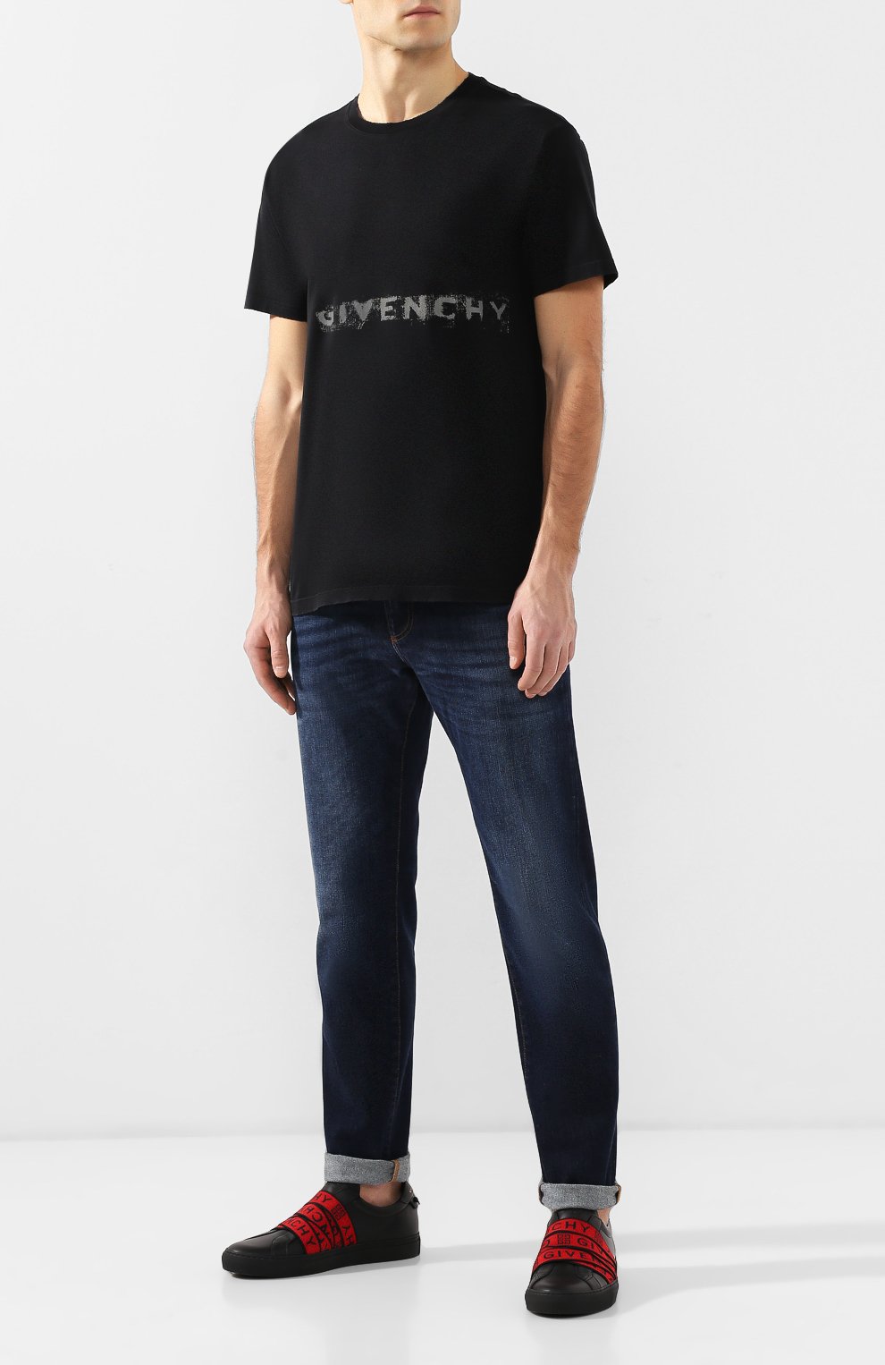 Хлопковая футболка GIVENCHY, арт. BM70M33002, фото 2