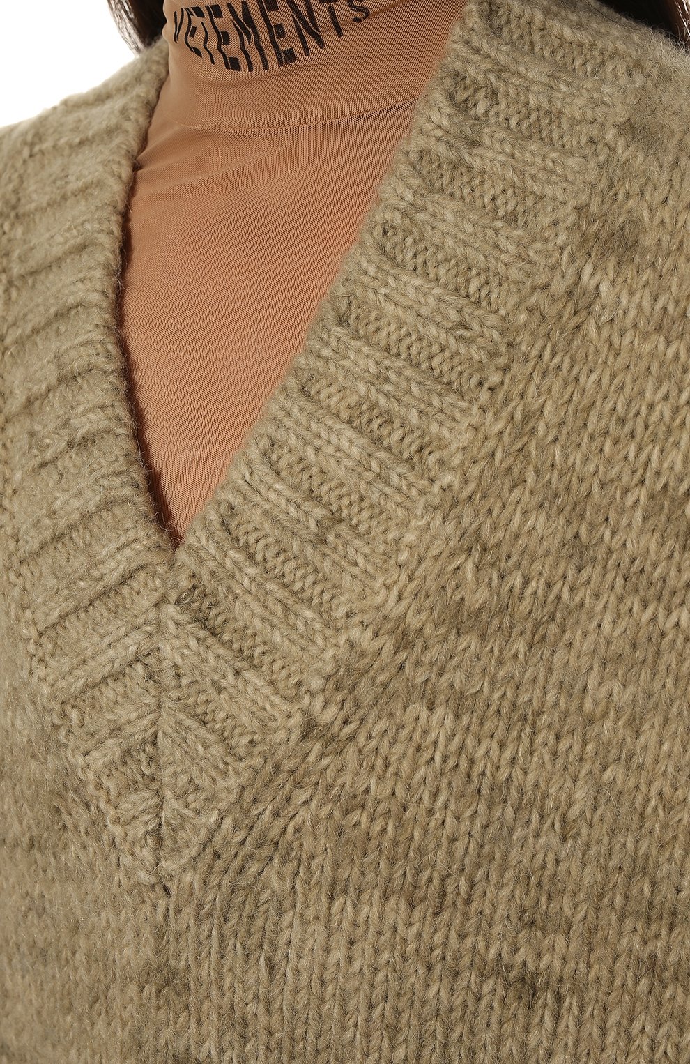 Жилет из шерсти и хлопка MAISON MARGIELA, арт. SI0TH0001/S17802, фото 5