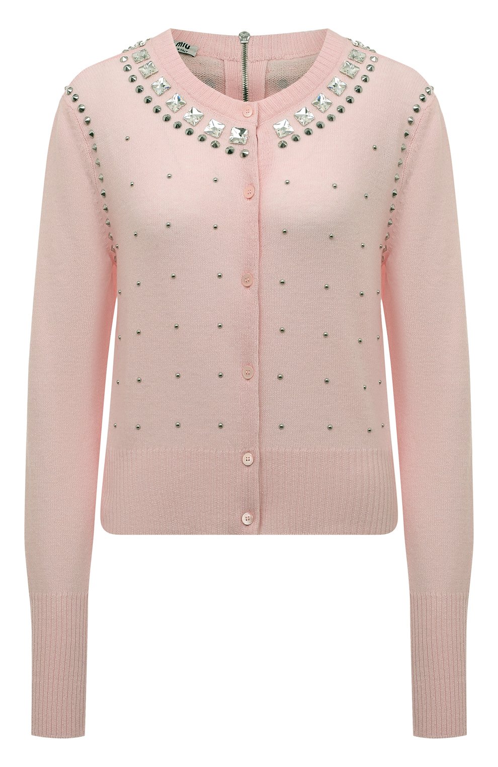 Кардиган из шерсти и кашемира MIU MIU, арт. MMF543-1Z4A-F0AL2, фото 1