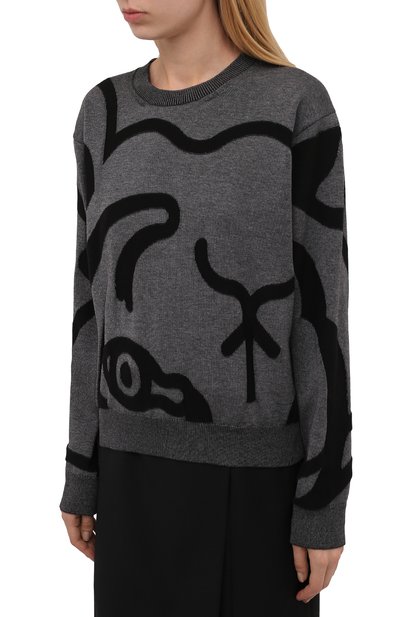 Хлопковый пуловер KENZO, арт. FB52PU5863TC, фото 3