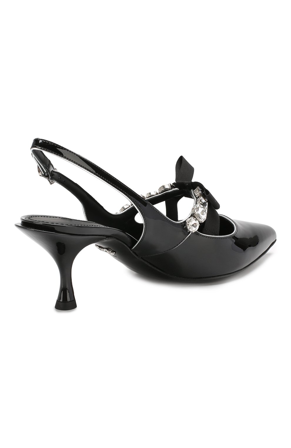 Кожаные туфли lori DOLCE & GABBANA, арт. CG0331/AA826, фото 4