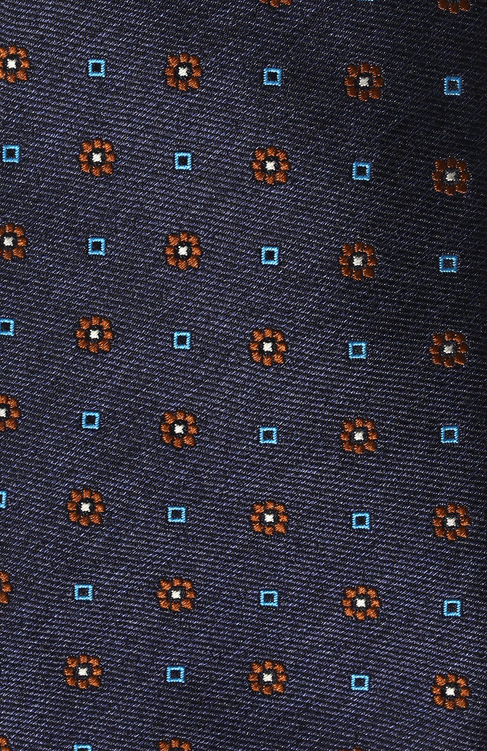 Шелковый галстук CANALI темно-синего цвета по цене 16600 руб., арт. 18/HJ03526, фото 4 Шелковый галстук CANALI, арт. 18/HJ03526, фото 4