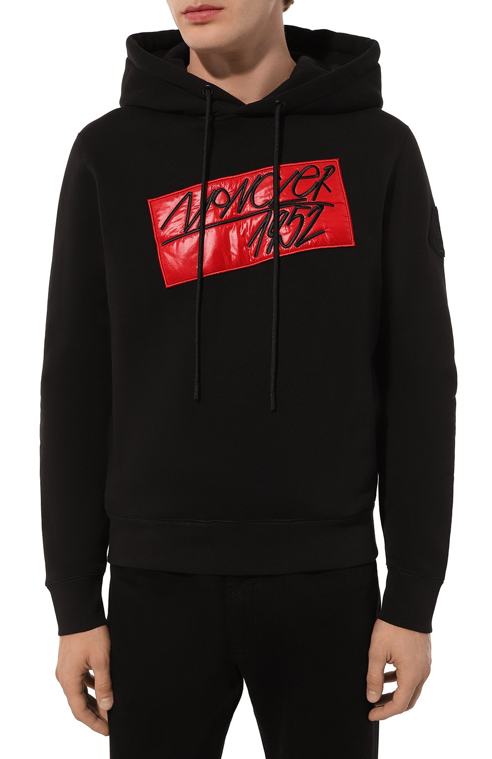 Хлопковое худи MONCLER GRENOBLE, арт. 8G000-12-809KX, фото 3