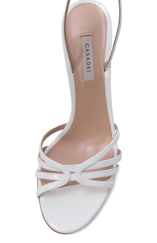 Кожаные босоножки Solar Eclipse Julia Casadei 1L420B0801/TIFFA Белый  1L420B0801/TIFFA Фото 6