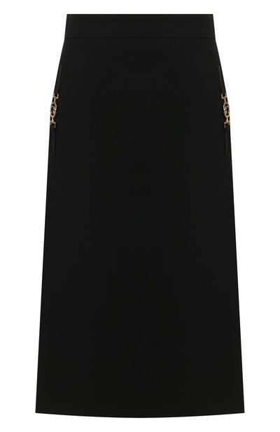 Женская юбка из смеси шелка и шерсти GUCCI, арт. 603337/Z8AHX