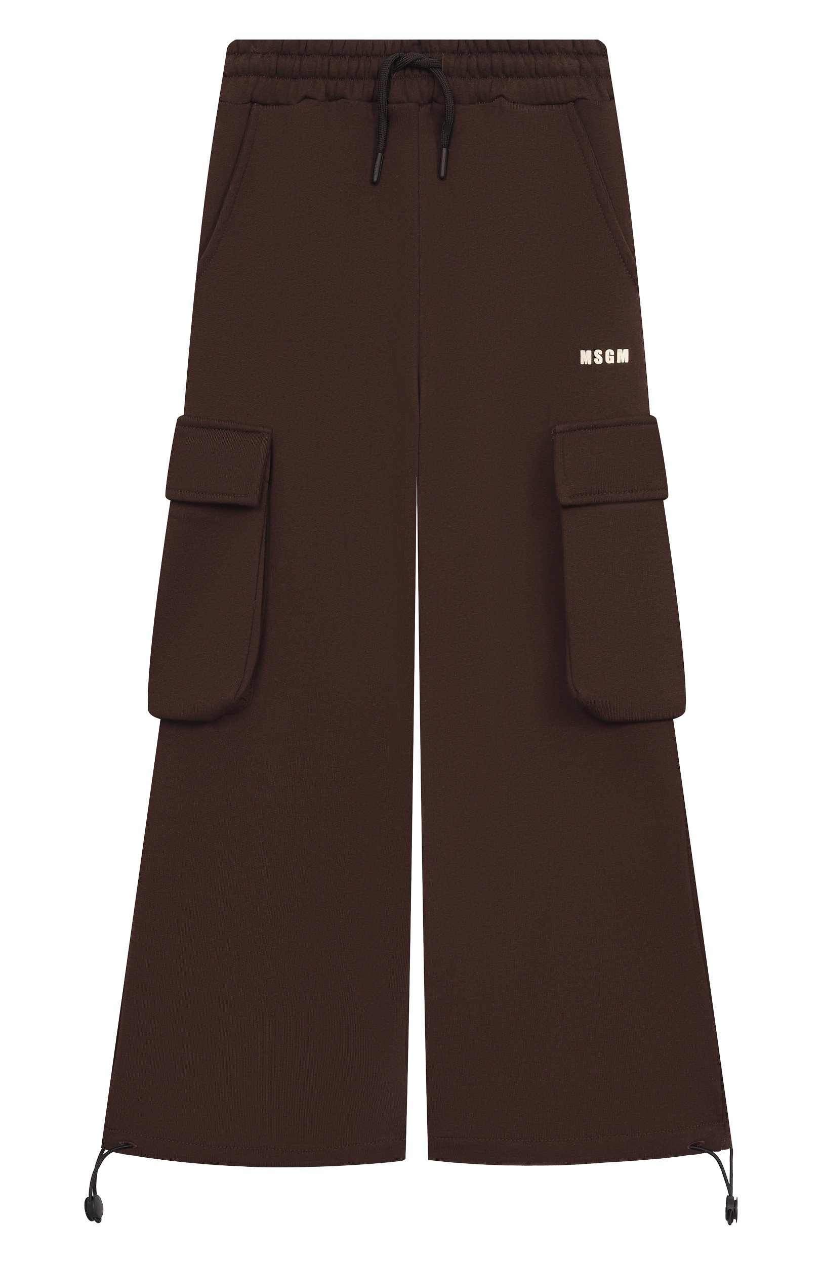 Хлопковые брюки-карго MSGM KIDS, арт. F6MSJUFP036, фото 1