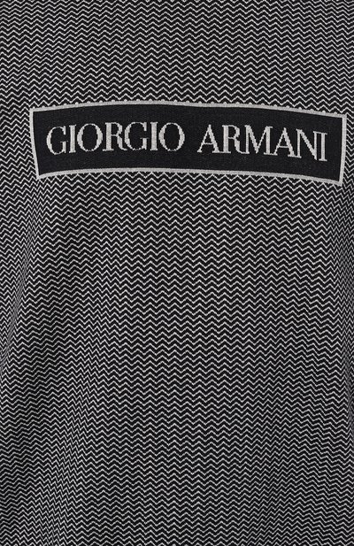 Хлопковый свитшот GIORGIO ARMANI, арт. GM000524/AF12172, фото 5