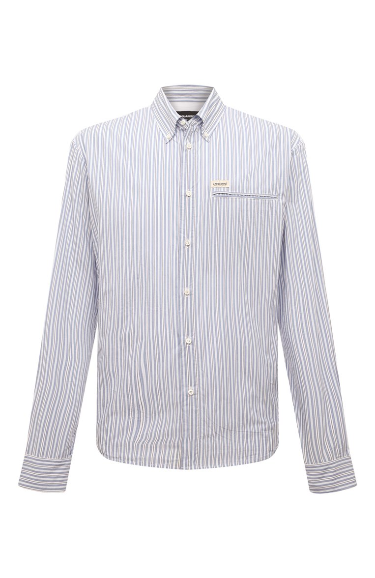 Хлопковая рубашка DSQUARED2, арт. S74DM0739/S78116, фото 1