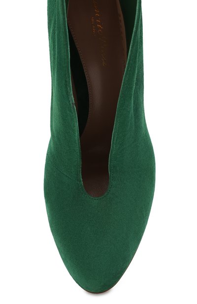Замшевые ботильоны vamp GIANVITO ROSSI, арт. G29450.15RIC.CASLEAF, фото 5