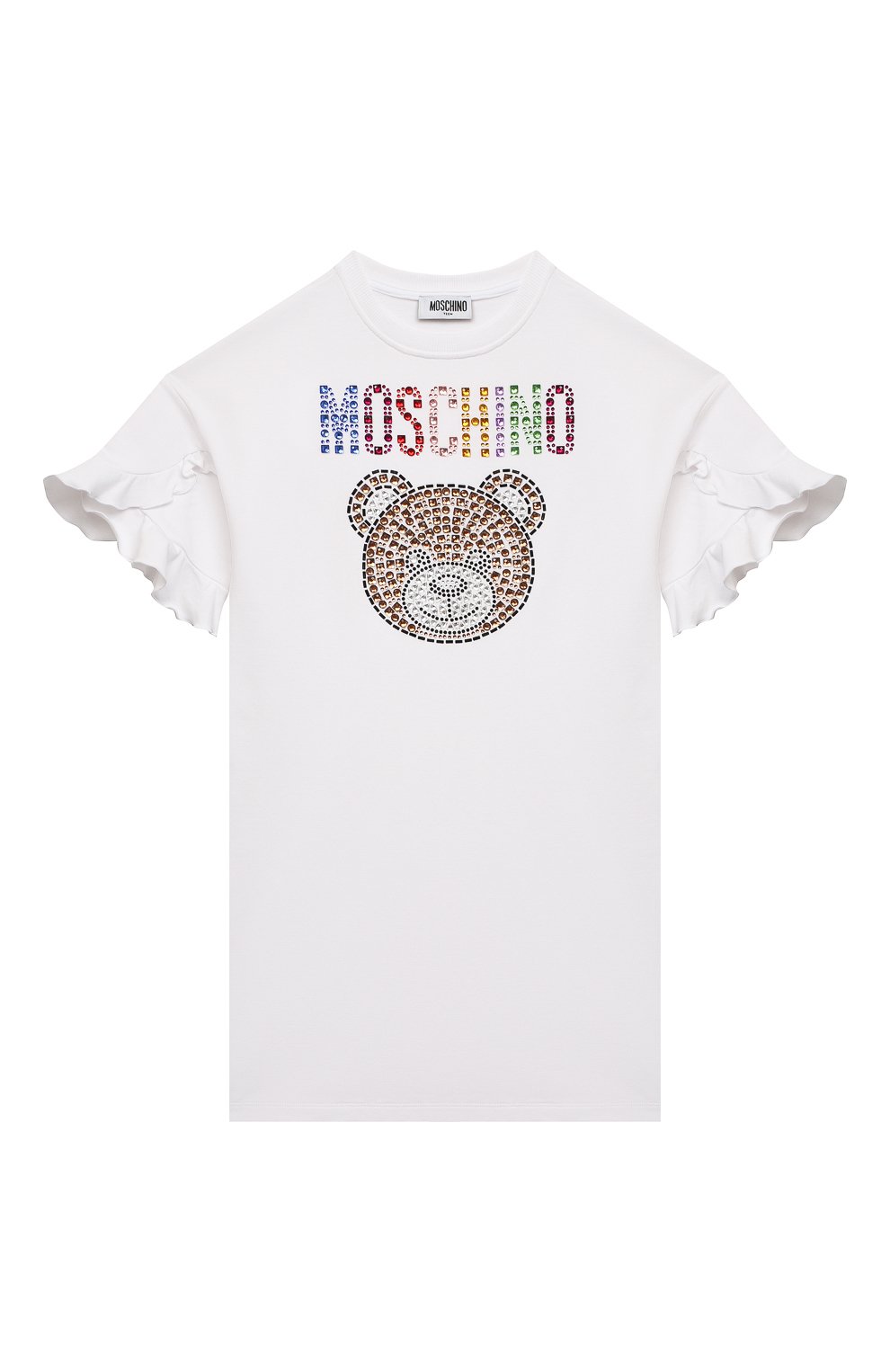 Хлопковое платье MOSCHINO, арт. HDV0A1/LDA25/10A-14A, фото 1