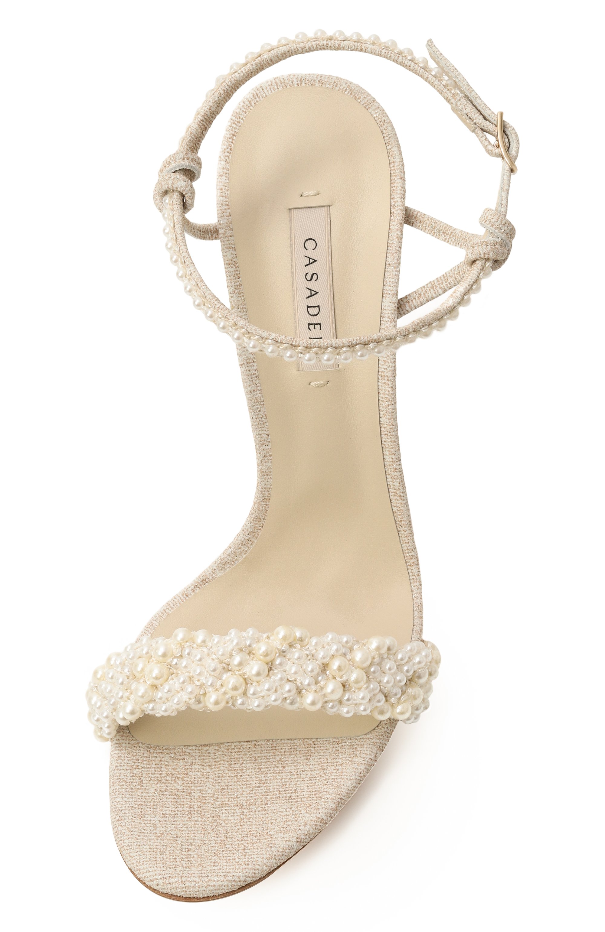 Кожаные босоножки pearlsway blade100 CASADEI, арт. 1L376J100M/C2785, фото 6