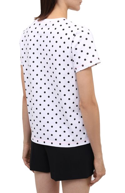 Хлопковая футболка REDVALENTINO, арт. UR0MG08F/5J8, фото 4