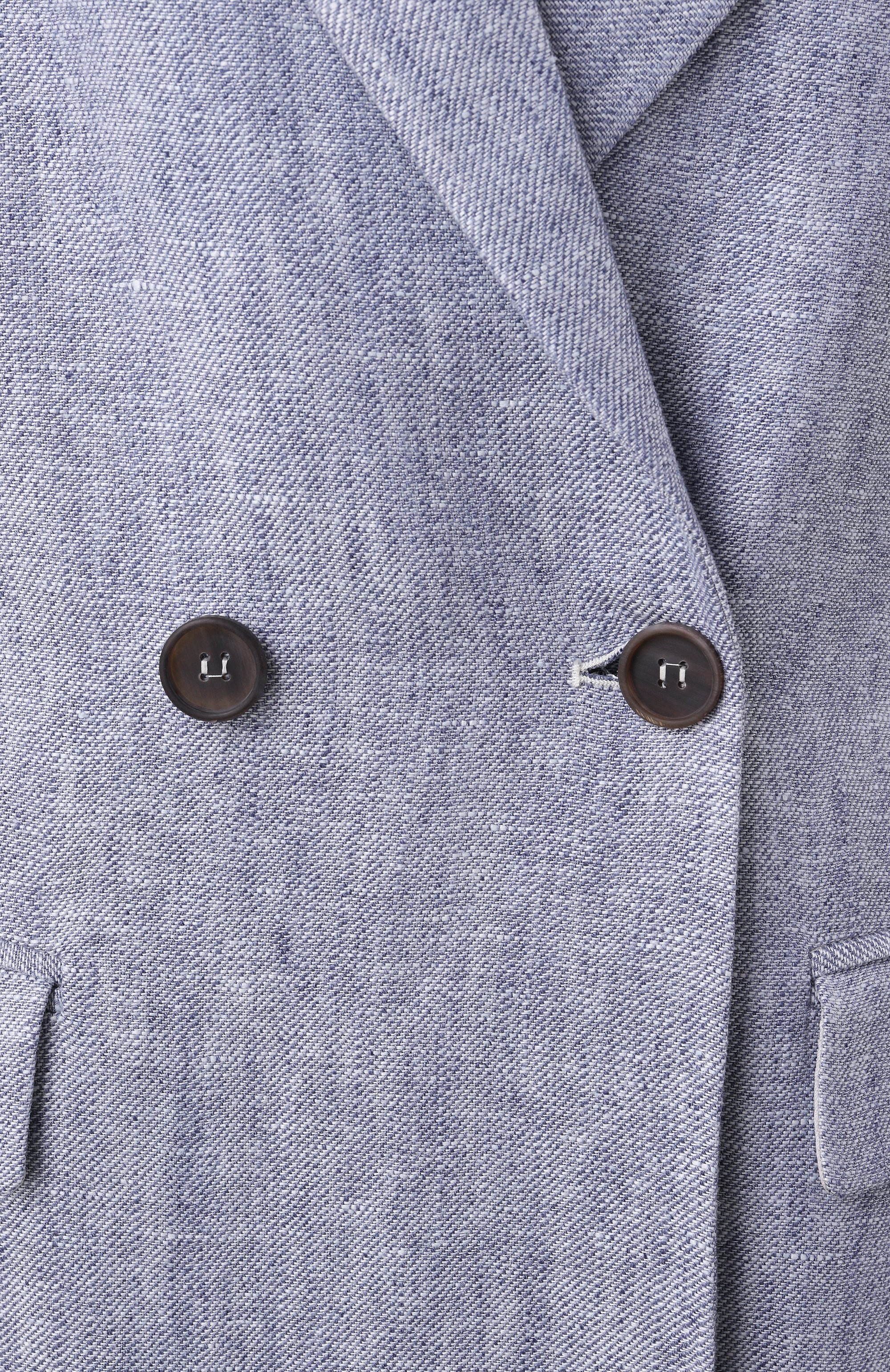 Пальто изо льна и хлопка LORENA ANTONIAZZI голубого цвета по цене 164500 руб., арт. P2504CP22A/4793, фото 6 Пальто изо льна и хлопка LORENA ANTONIAZZI, арт. P2504CP22A/4793, фото 6