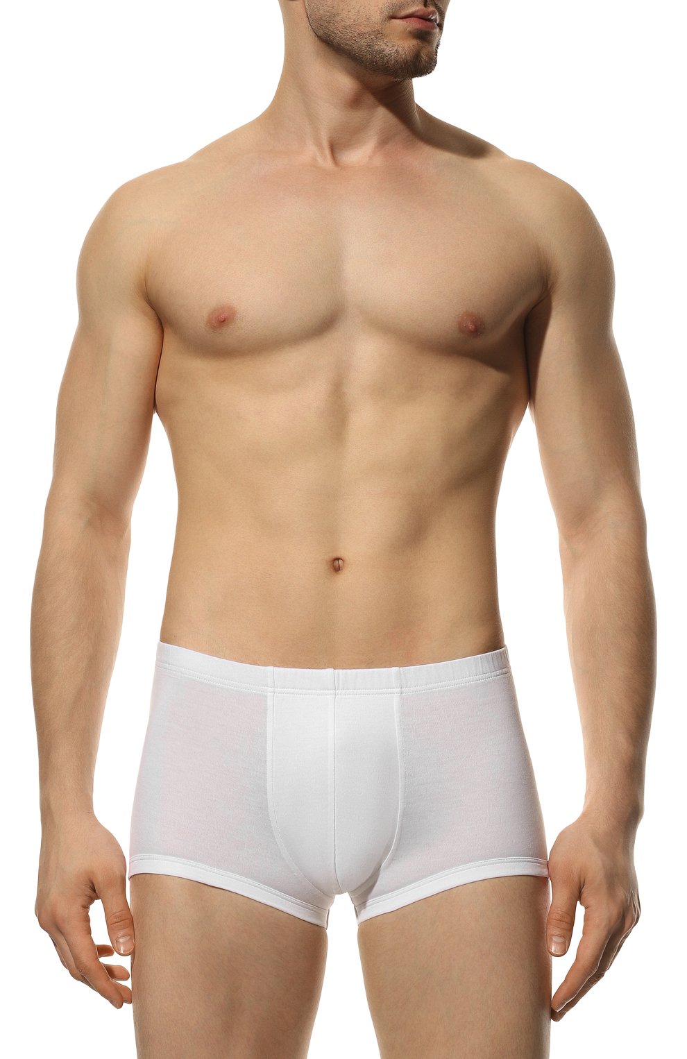 Хлопковые боксеры STEFANO RICCI белого цвета по цене 38150 руб., арт. BXM20/SIC0TT, фото 2 Хлопковые боксеры STEFANO RICCI, арт. BXM20/SIC0TT, фото 2