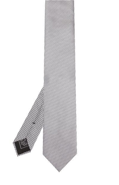 Шелковый галстук с узором BRIONI, арт. 063I/P6470, фото 2