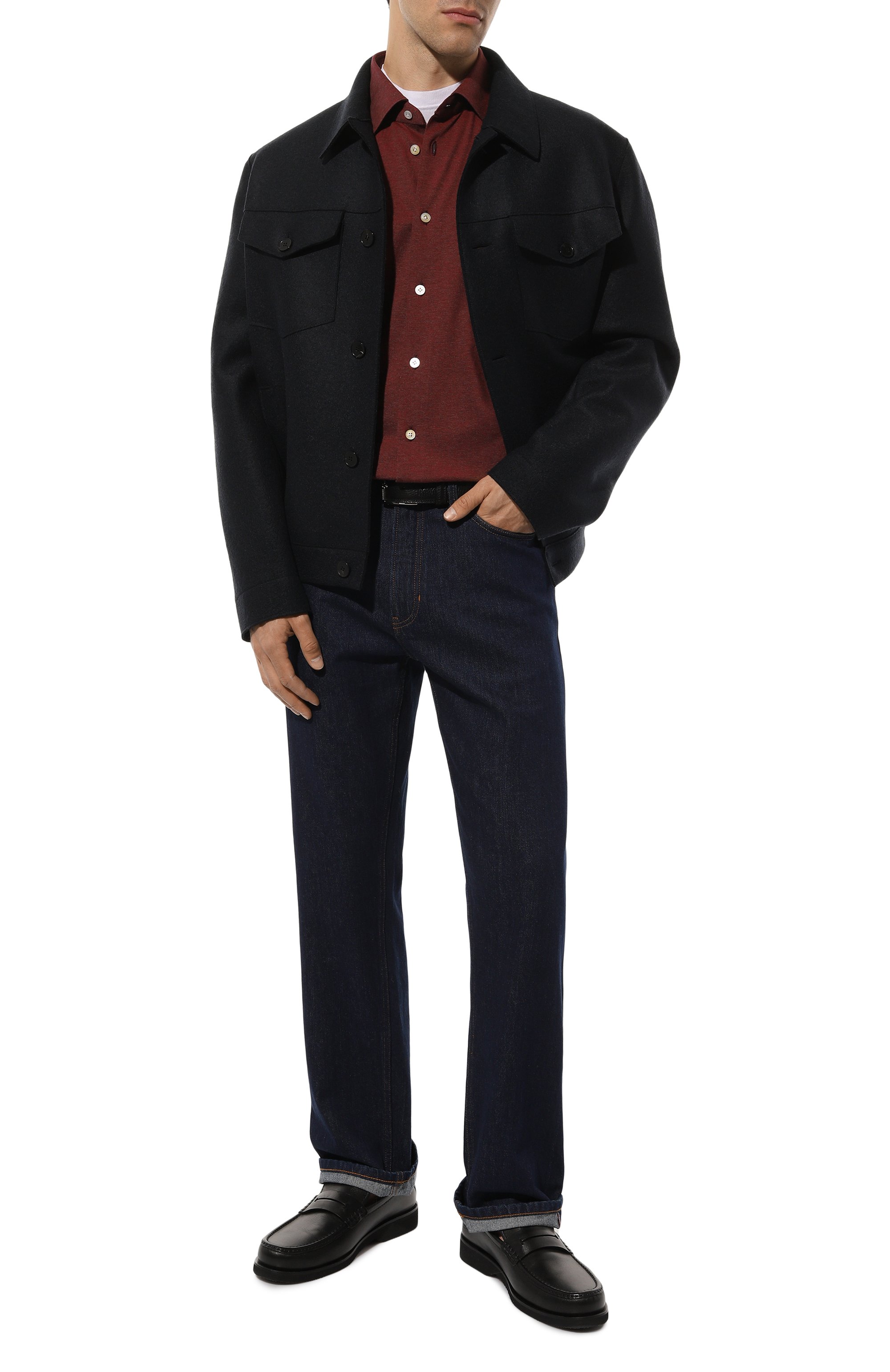 Хлопковая рубашка KITON, арт. UCIH07464, фото 2