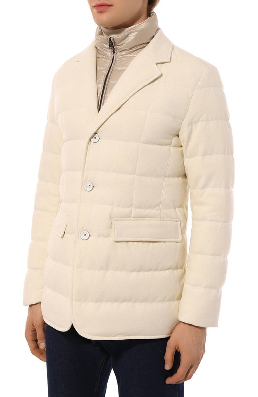 Пуховая куртка Herno PI001174U-RUS/33279 Кремовый  PI001174U-RUS/33279 Фото 3
