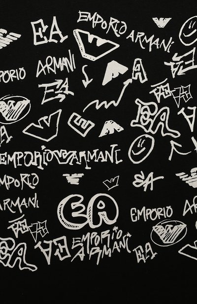 Хлопковая футболка EMPORIO ARMANI, арт. EB000027/AF10382, фото 3