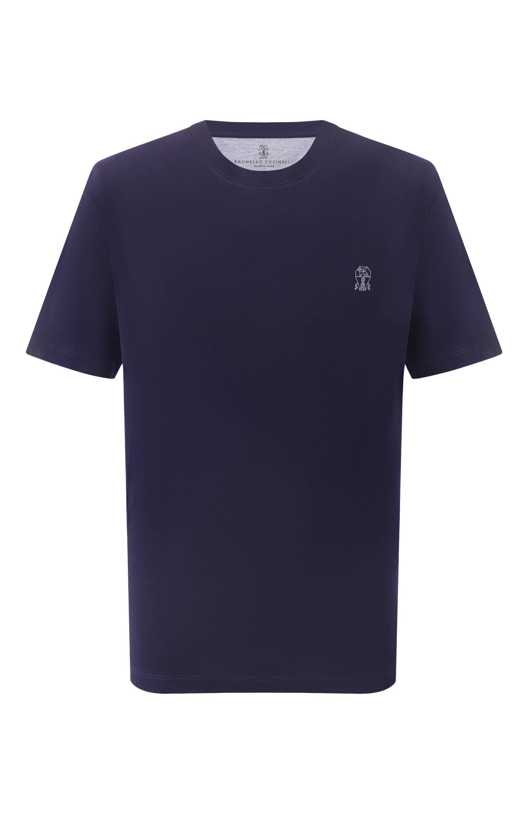 Хлопковая футболка BRUNELLO CUCINELLI, арт. M0B138440, фото 1