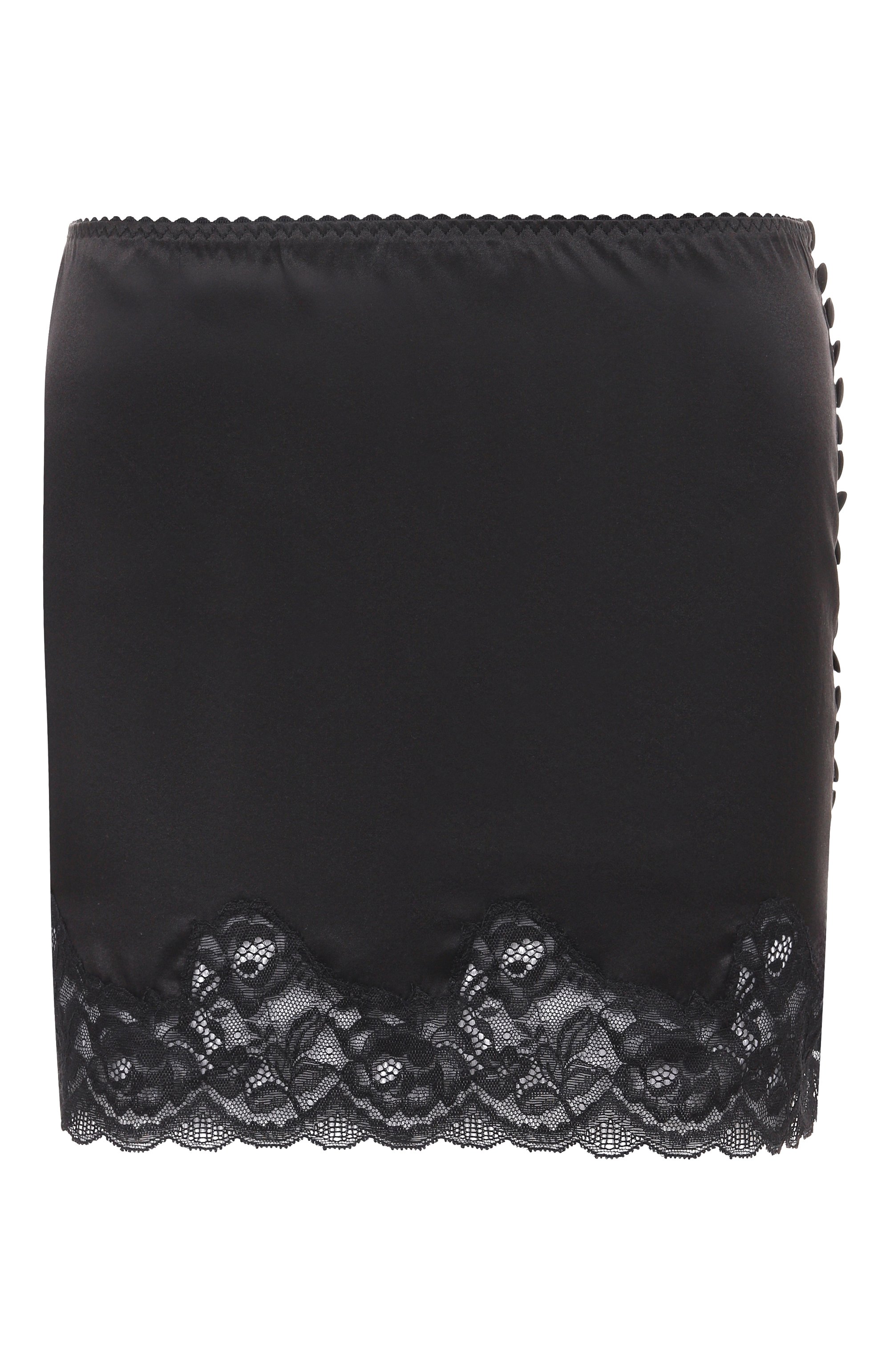 Атласная юбка DANIIL ANTSIFEROV черного цвета по цене 35000 руб., арт. DA_1905, фото 1 Атласная юбка DANIIL ANTSIFEROV, арт. DA_1905, фото 1