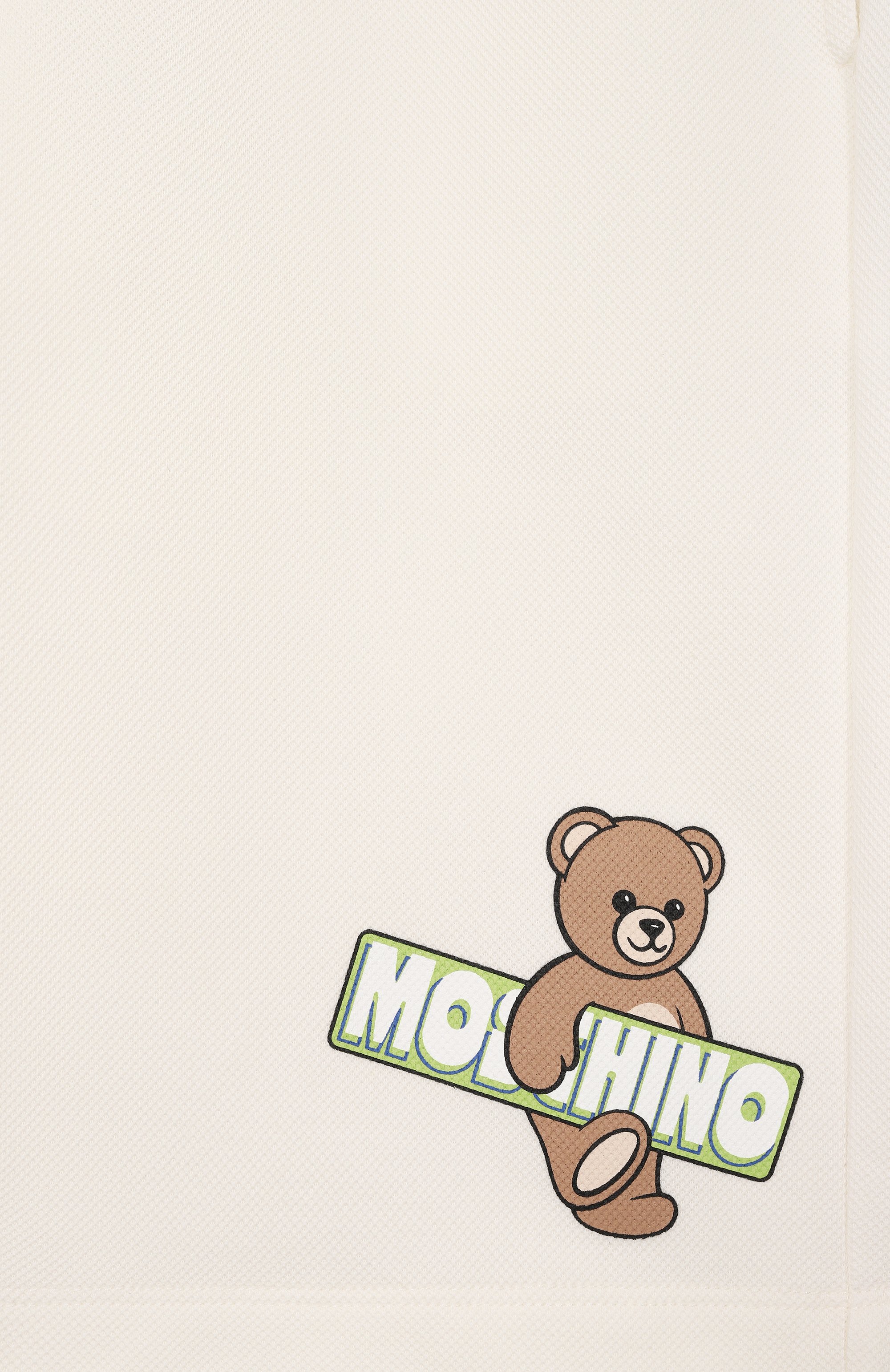 Хлопковые шорты MOSCHINO, арт. HUQ02L/LCA90_001, фото 3