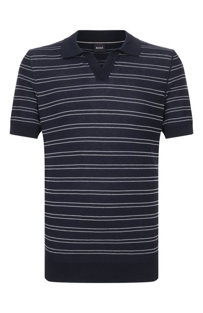 Мужская поло из хлопка и лиоцелла BOSS, арт. 50560483