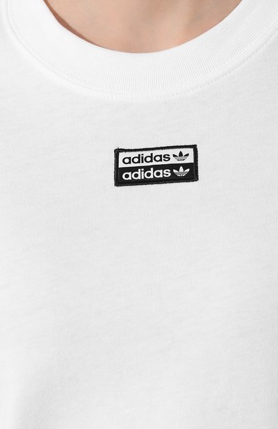 Хлопковая футболка ADIDAS ORIGINALS, арт. FM4883, фото 5