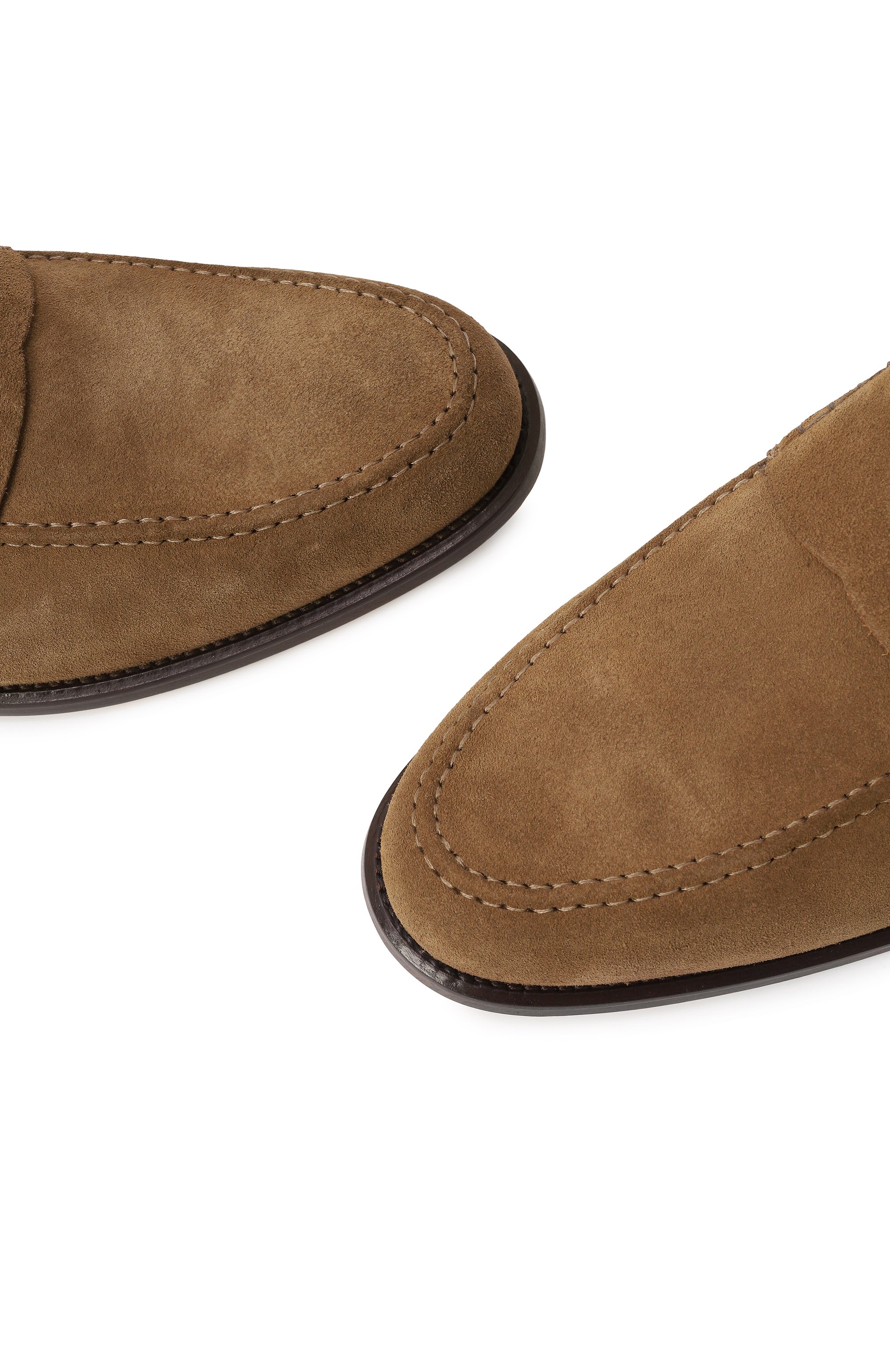 Замшевые пенни-лоферы DOUCAL'S, арт. DU3397MARIUY009M, фото 7