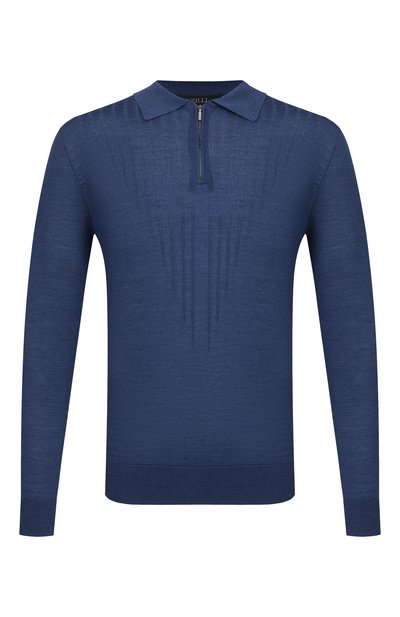 Мужская поло из шерсти и шелка ZILLI, арт. KZP001M0230VZRD00