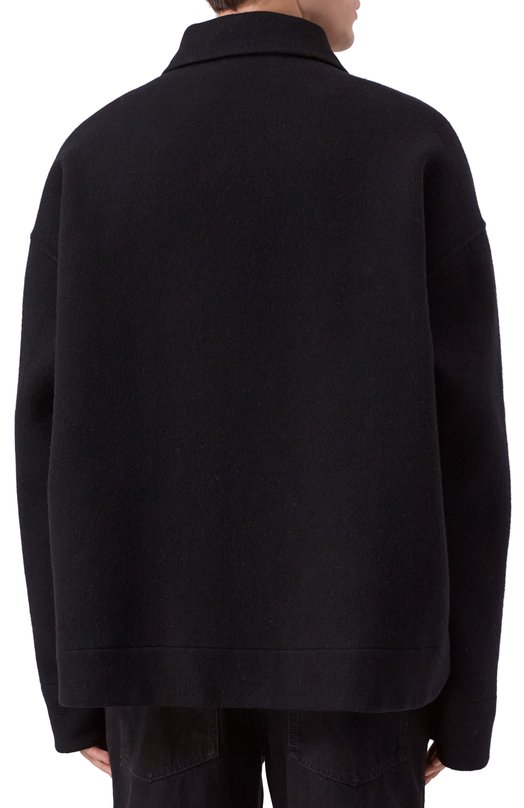 Шерстяная куртка Jil Sander J47BN0170-J40020 Чёрный  J47BN0170-J40020 Фото 4