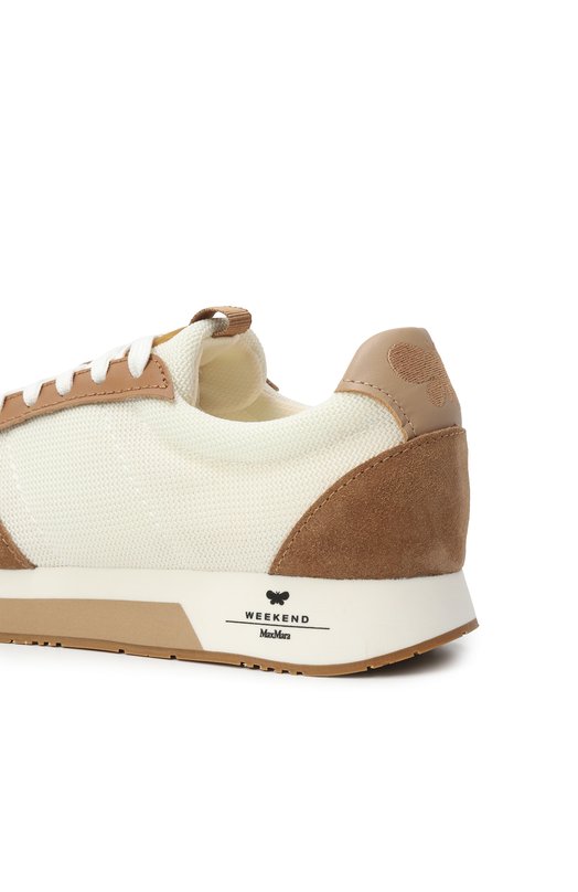 Комбинированные кроссовки Raro Weekend Max Mara RAR0 Бежевый  RAR0 Фото 7