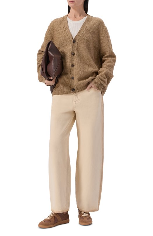 Кожаные кеды Replica Maison Margiela S58WS0109/P1895 Коричневый  S58WS0109/P1895 Фото 3