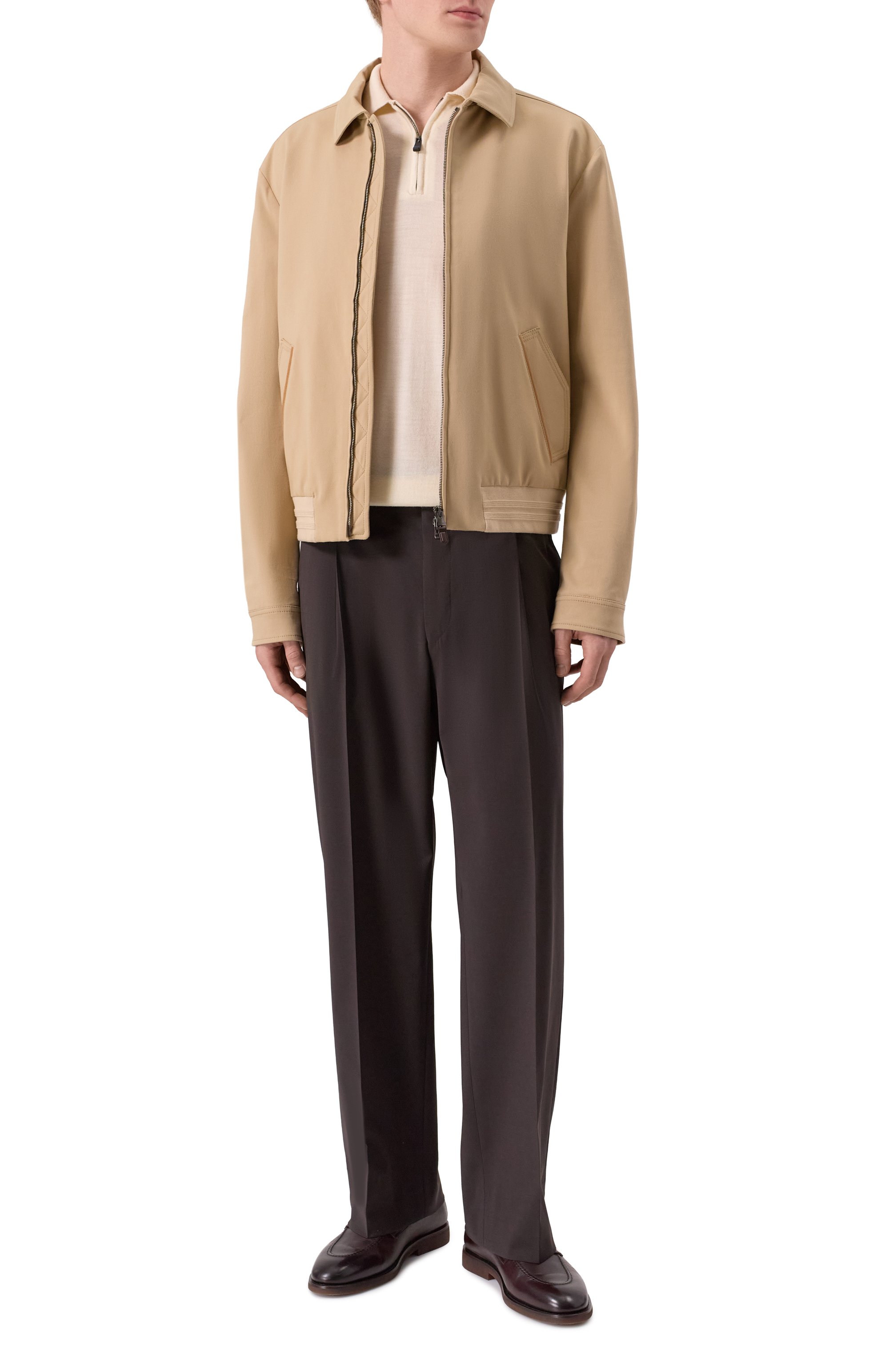 Шерстяные брюки CORNELIANI, арт. 274L26/2718563, фото 2