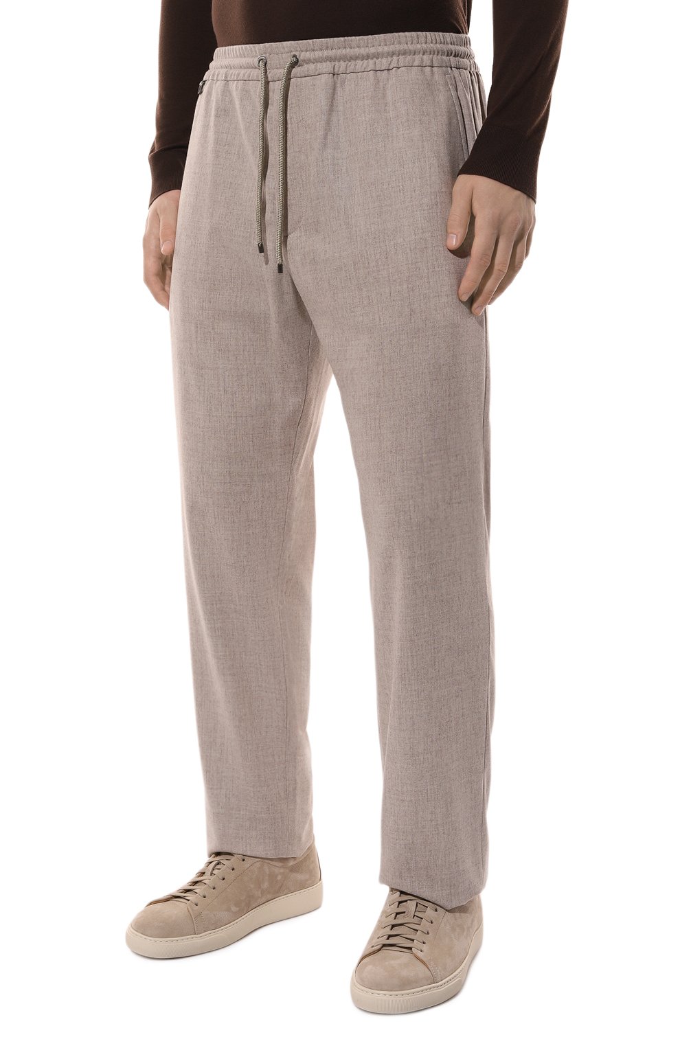 Брюки из шерсти и кашемира AGNONA, арт. T706U6E/UW035E, фото 3