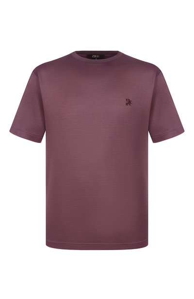 Мужская хлопковая футболка ZILLI, арт. TSR02AM0100VLE000