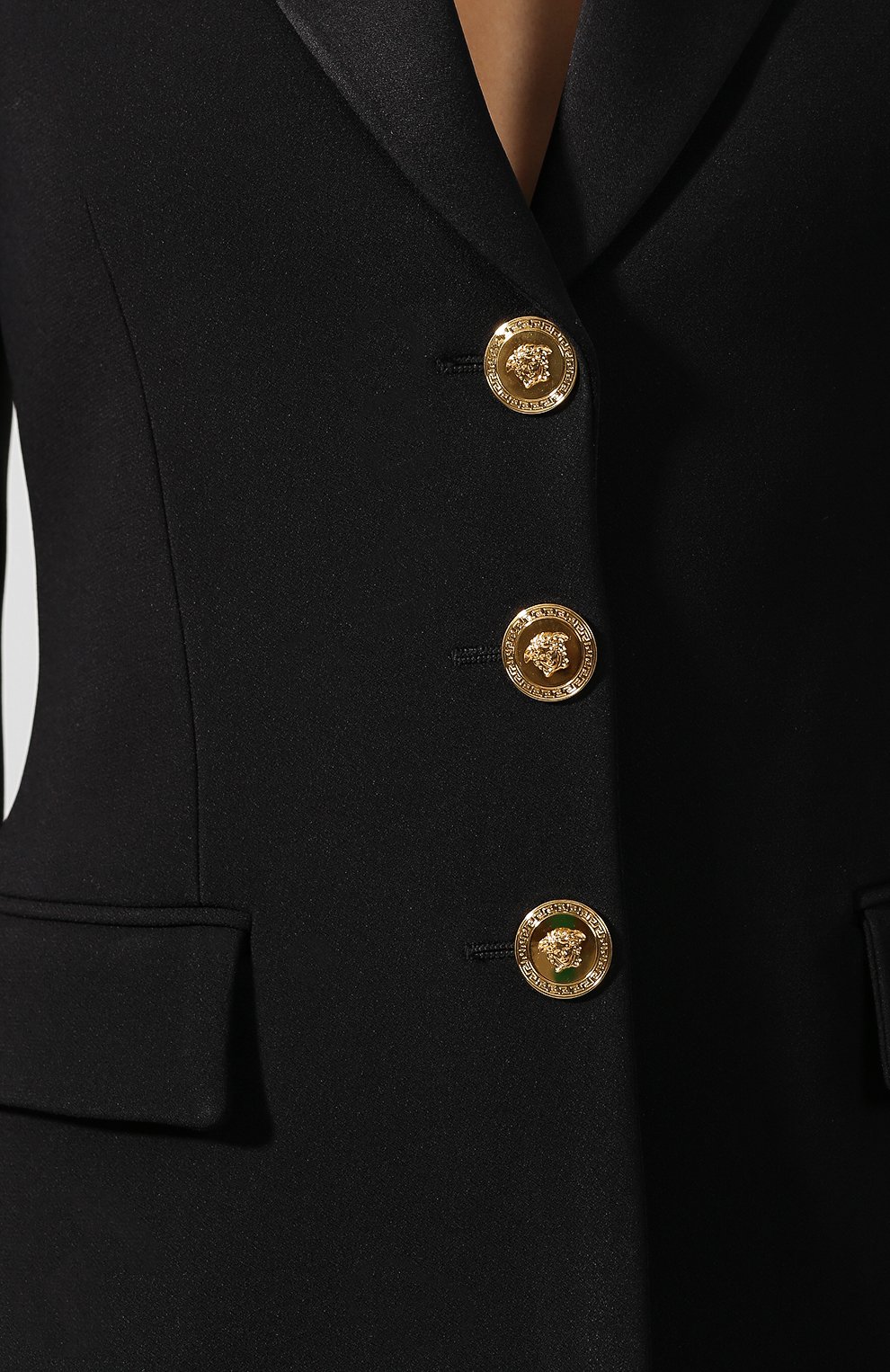 Жакет VERSACE черного цвета по цене 370000 руб., арт. A85356/A212457, фото 5 Жакет VERSACE, арт. A85356/A212457, фото 5