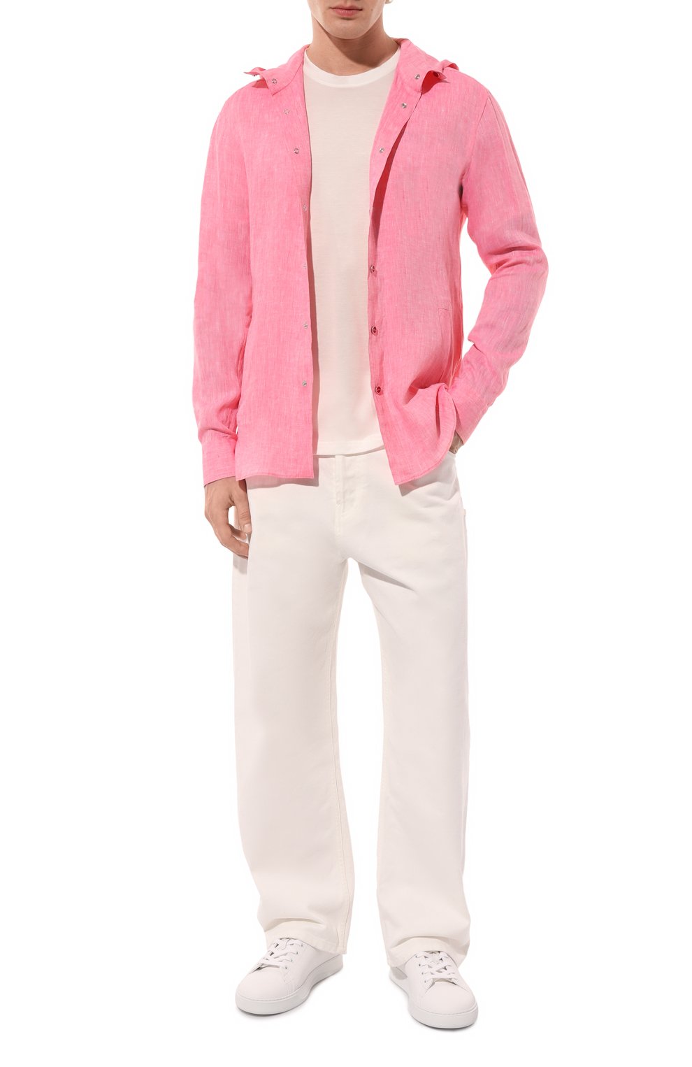 Льняная рубашка KITON, арт. UMCMARH06940, фото 2