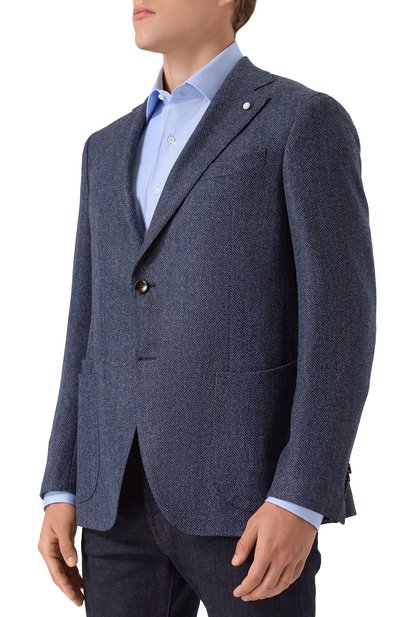 Пиджак из шерсти и кашемира L.B.M. 1911, арт. 2411/52617, фото 4