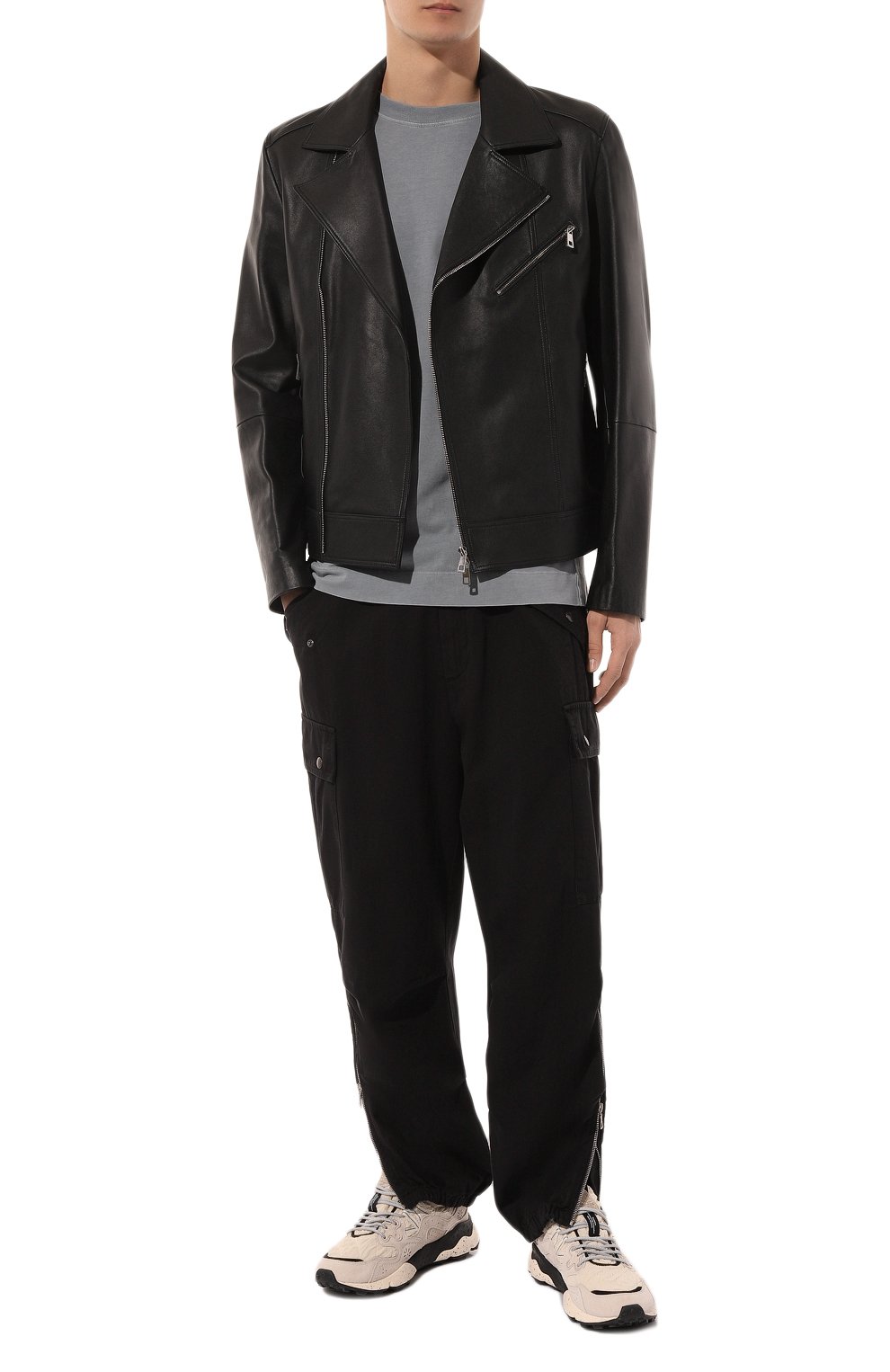 Хлопковые джоггеры DRIES VAN NOTEN, арт. 020959-8336, фото 2