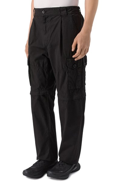 Хлопковые брюки-шорты C.P. COMPANY, арт. 18CMPA115A006475G, фото 3